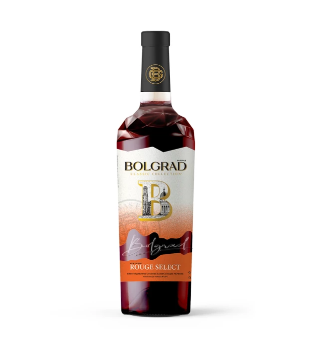 Вино Bolgrad Color Rouge Select красное полусладкое 0,75л 9-13%