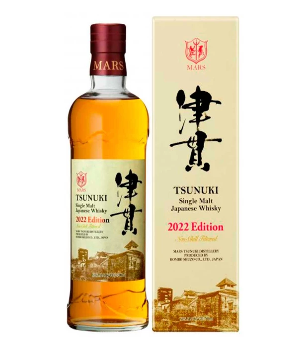 Виски односолодовый японский Mars Tsunuki 0,7л 50%