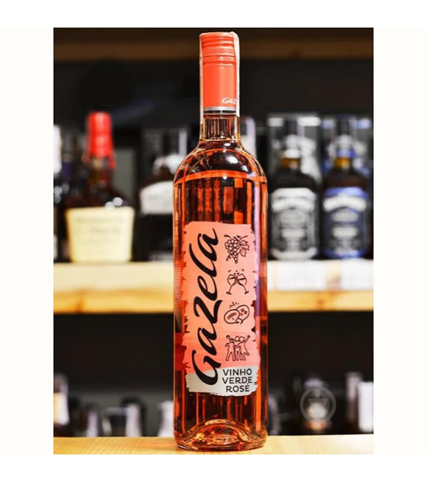 Вино Gazela Rose рожеве напівсолодке 0,75л 9,5% купити