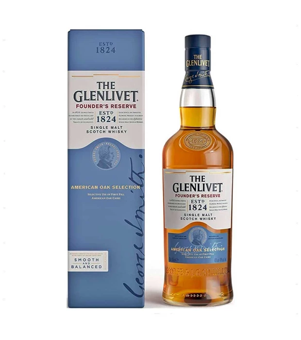 Виски The Glenlivet Founder's Reserve 0,7 л 40% в коробке