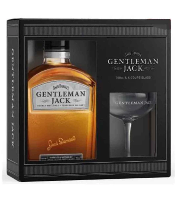 Віскі Gentleman Jack Daniel's 0,7л 40% + 1 склянка
