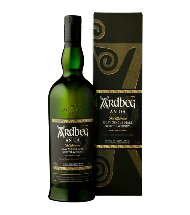 Виски Ardbeg AN OA подарочная упаковка 0,7л 46,6%