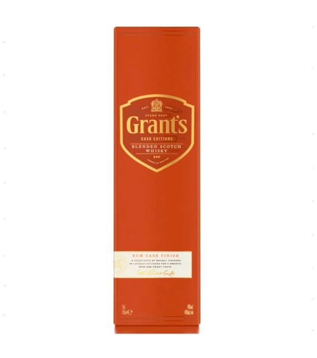 Виски бленд Grant's Rum Cask 0,7 л (0230) 0,7 л 40%