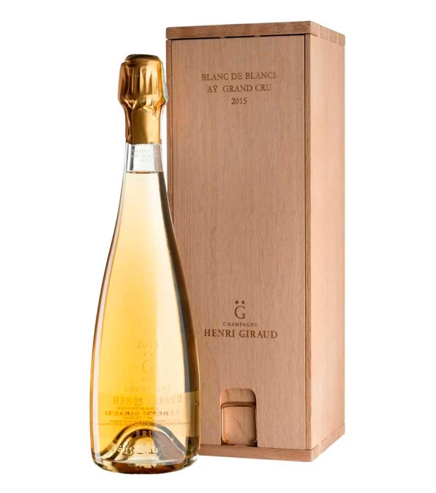 Шампанське брют біле Блан Де Блан Аї Гран Крю 2015, Henri Giraud 0,75 л 12%