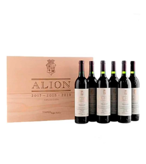 Набор вин Alion Коллекция 2х(2017+2018+2019), Vega Sicilia 6х 0,75л 15%
