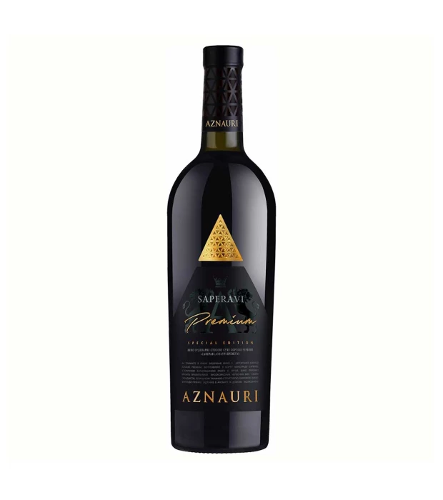 Вино Aznauri Premium Saperavi червоне сухе 0,75л 9,5-14%
