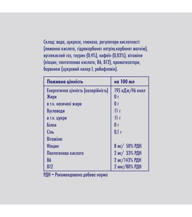 Напій енергетичний Red Bull 0,25л купити