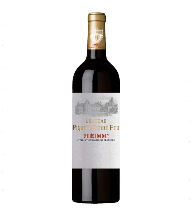 Вино Les Grands Chais de France La Pigotte Terre-Feu Medoc червоне сухе 0,75л