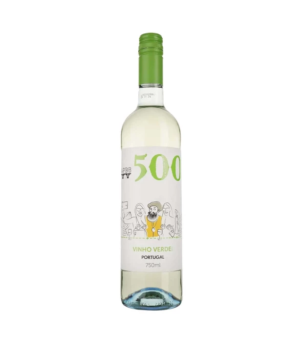 Вино 500 Vinho Verde біле напівсухе 0,75л 8,5%