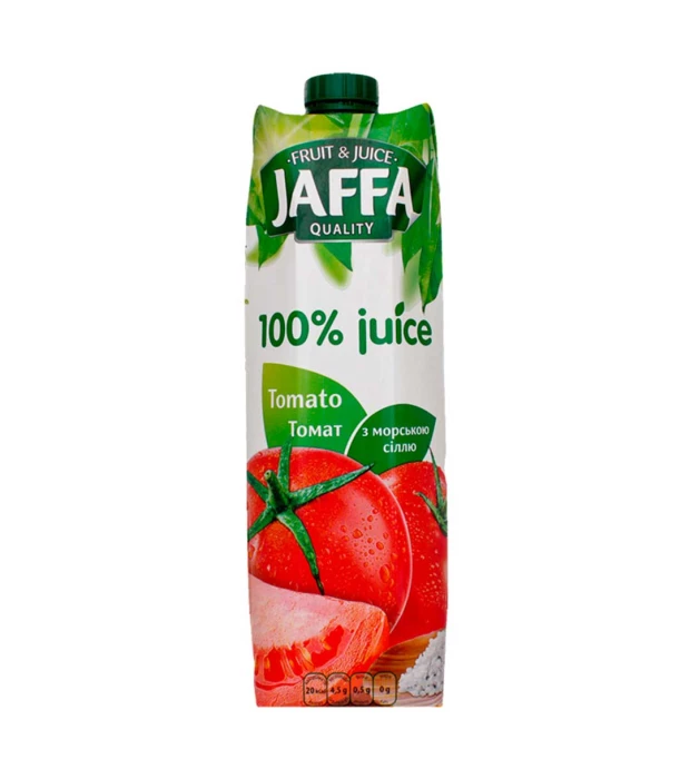 Сок Jaffa томатный с морской солью 0,950л