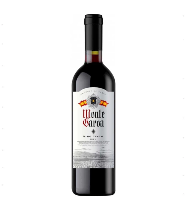 Вино Monte Garoa Tinto красное сухое 0,75л 11%