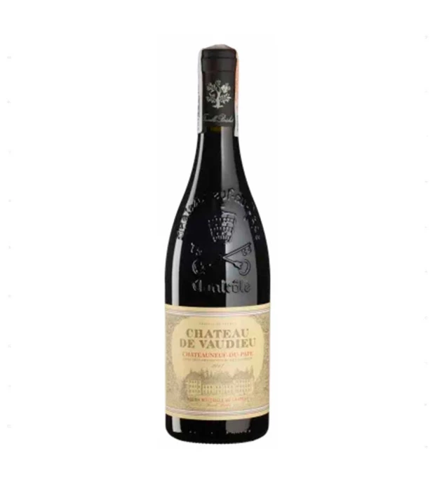 Вино Famille Brechet Chateau de Vaudieu Chateauneuf-du-Pape Rouge 2020, красное сухое, 0,75л 15%