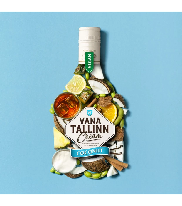 Крем-Ликер Старый Таллин Vana Tallinn Coconut 0,5л 16% купить