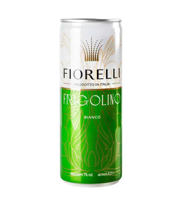 Напиток Fiorelli Fragolino Bianco на основе вина 0,25л 7% ж/б