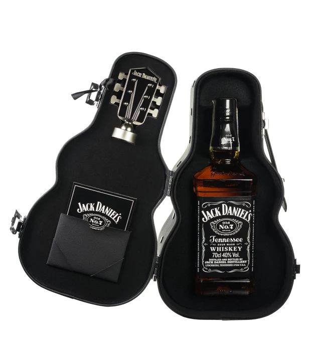 Виски Теннесси Jack Daniel's Old No.7 0,7 л 40% в футляре гитары купить