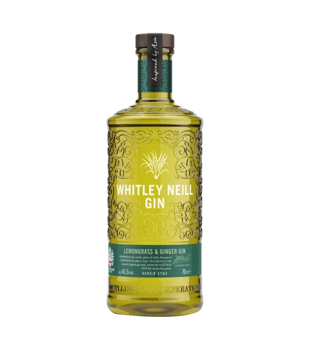 Джин Whitley Neill Lemongrass &amp; Ginger 0,7л 43%