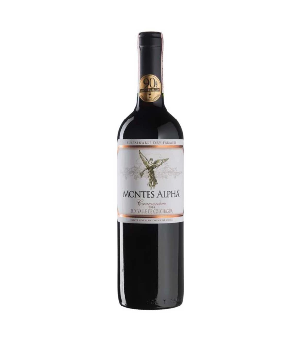 Вино Carmenere Alpha червоне сухе 0,75 л 14,5%