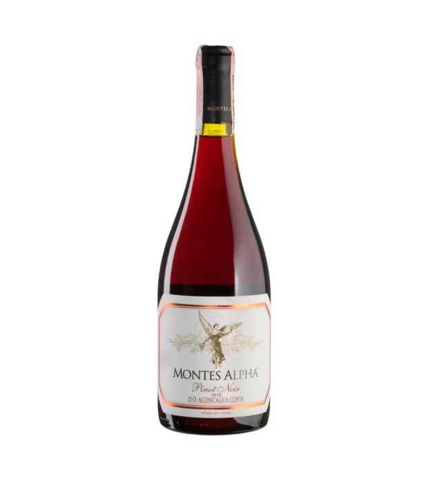 Вино Montes Alpha Pinot Noir красное сухое 0,75л 14%
