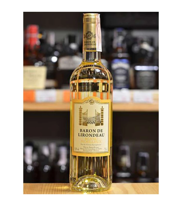 Вино Baron de Lirondeau біле напівсолодке 0,75л 10,5% купити
