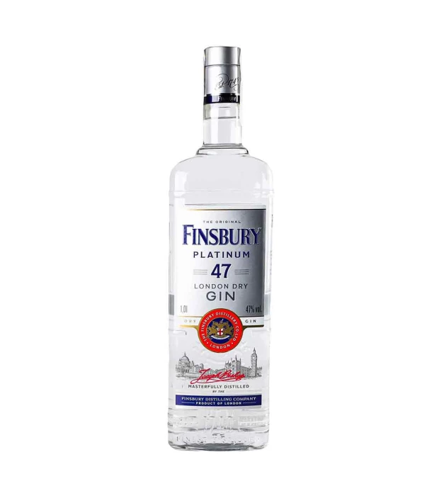 Джин Finsbury Platinum London Dry Gin 1л 47%