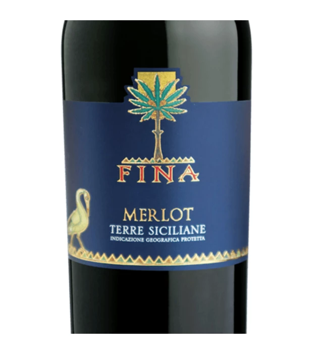 Вино Fina Vini Merlot красное сухое 0,75л 14% купить