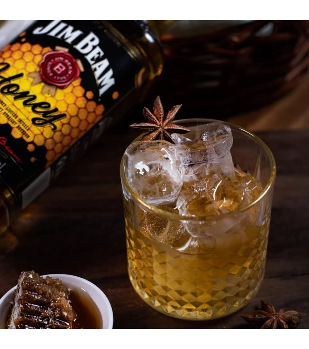 Ликер Jim Beam Honey 0,7л 32,50% + Royal Club Bitter Lemon в Украине