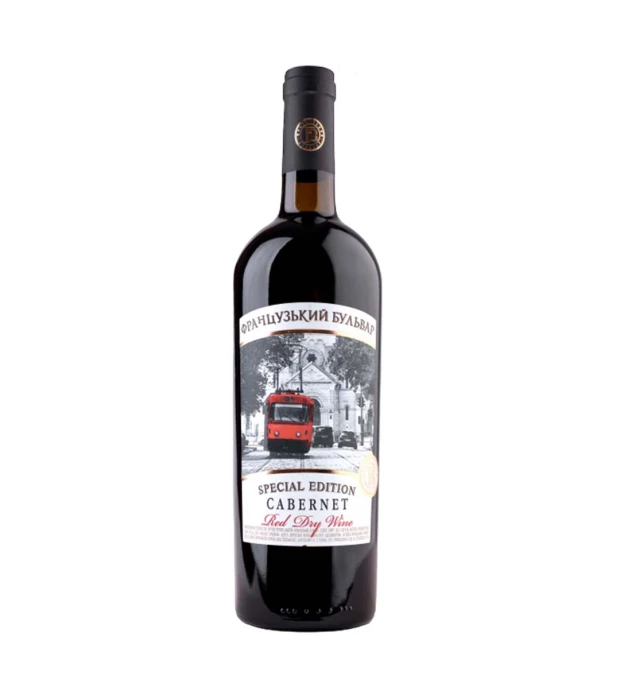Вино Французький бульвар Cabernet Select червоне сухе 0,75л 10-13%
