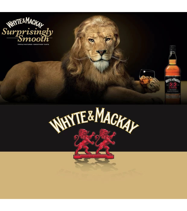 Виски Whyte&Mackay 0,7 л 40% + 2 бокала купить