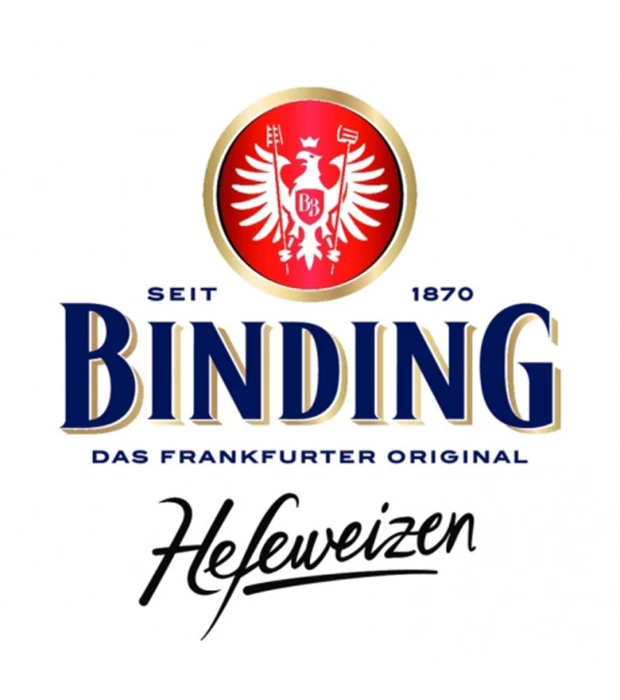 Пиво Binding Hefeweizen светлое фильтрованное 4,8% 0,5л ж/б купить