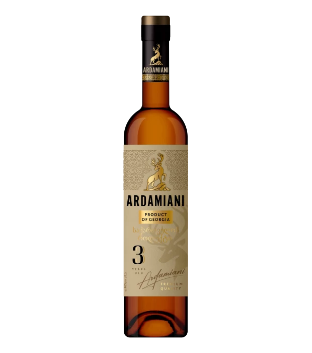 Бренді ординарний Ardamiani три роки 0,5л 40%