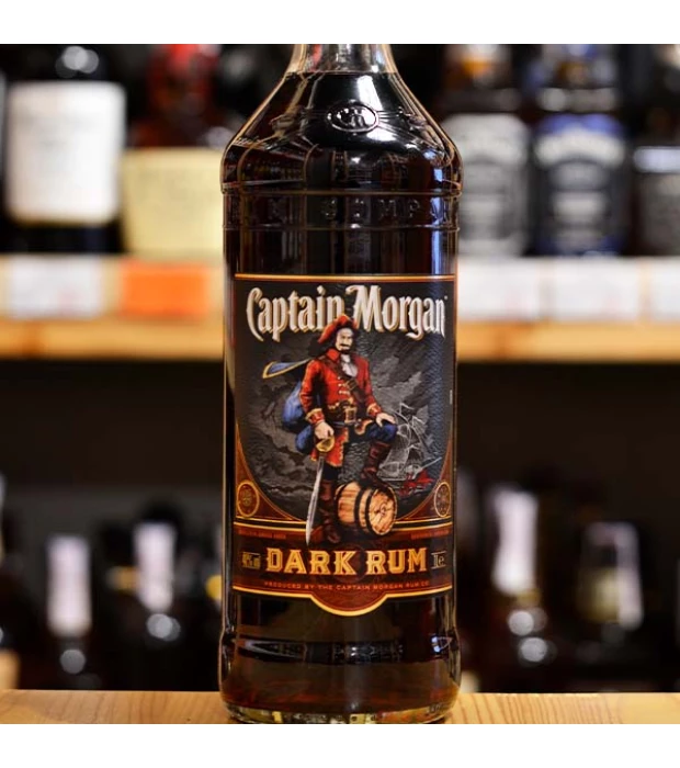 Ром карибский Captain Morgan Dark Rum 0,7л 40% купить