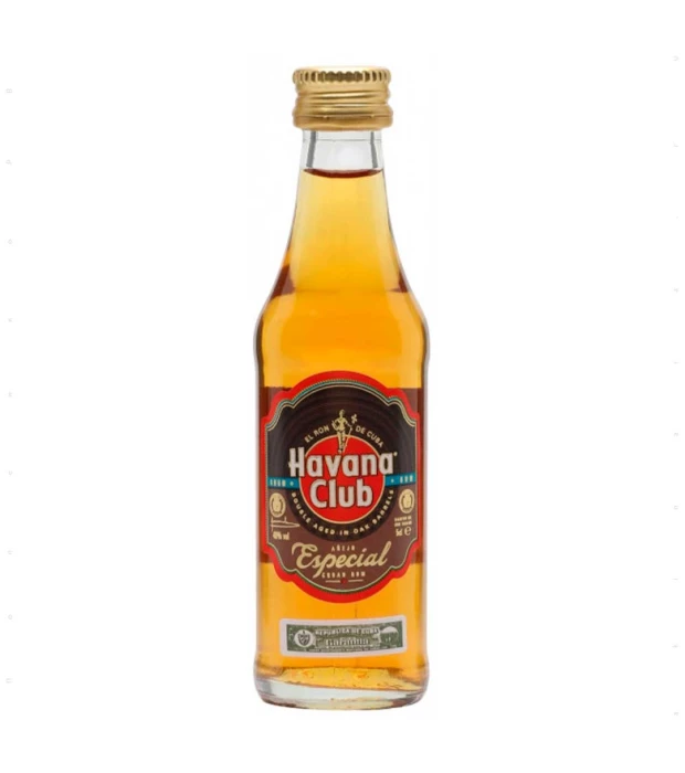 Ром Havana Club Anejo Especial 3 роки витримки 0,05л 40%