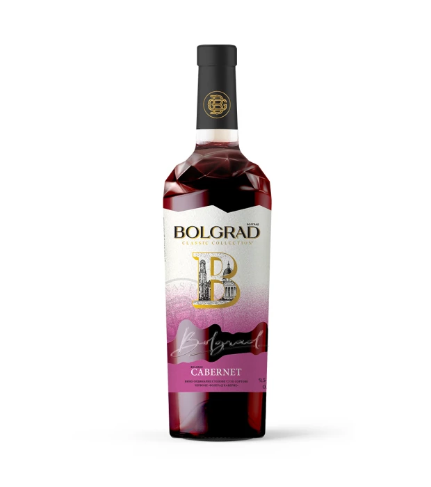 Вино Bolgrad Color Каберне красное сухое 0,75л 9,5-14%