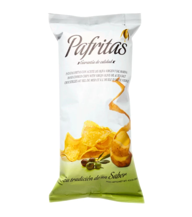 Чіпси картопляні з морською сіллю Pafritas 140 г