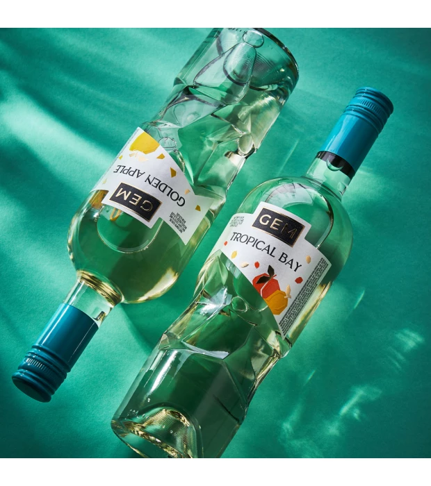 Напиток винный слабоалк. GEM Golden Apple газированный полусладкий белый (2558) 0,75л 6,9% в Украине