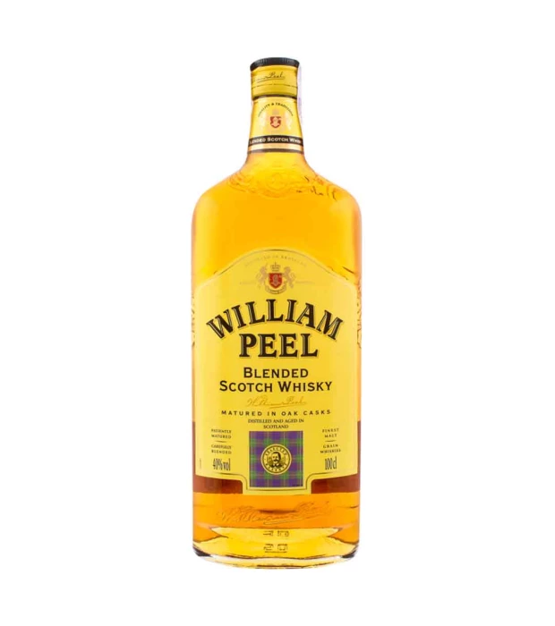 Виски Шотландское купажированное William Peel 1л 40%