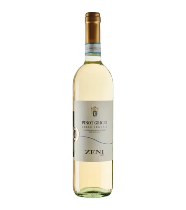 Вино белое сухое Zeni Pinot Grigio Delle Venezie DOC 0,75л 12,5%