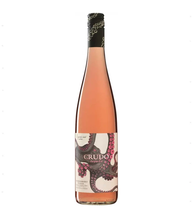 Вино Mare Magnum Crudo Negroamaro Organic сухе рожеве 0,75л 12%