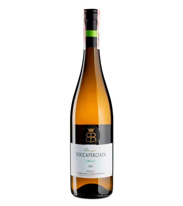 Вино белое сухое Firriato Roccaperciata Grillo 0,75л 12,5%