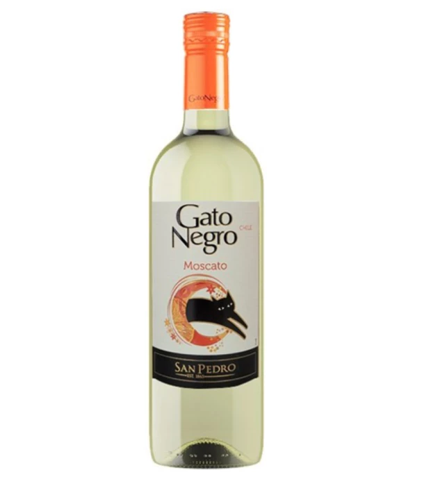 Вино Gato Negro Moscato белое 0,75л 9%