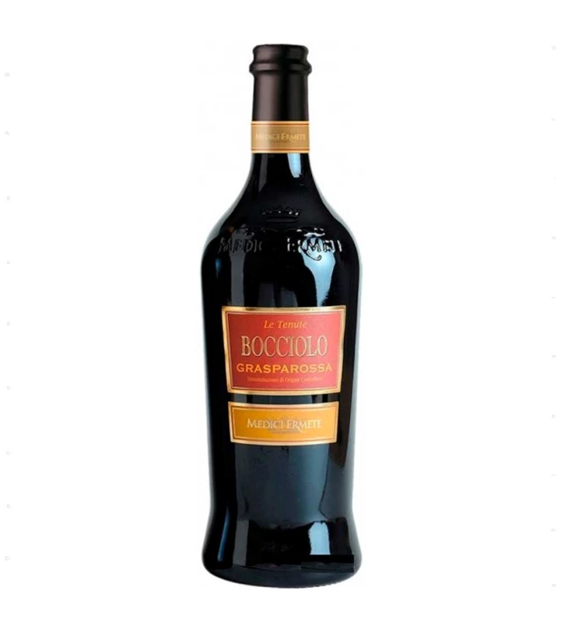 Вино ігристе Bocciolo Grasparossa червоне солодке 0,75л 7,5%
