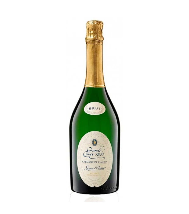 Вино игристое Grande Cuvee 1531 Blanc Brut белое брют 0,75л 12%