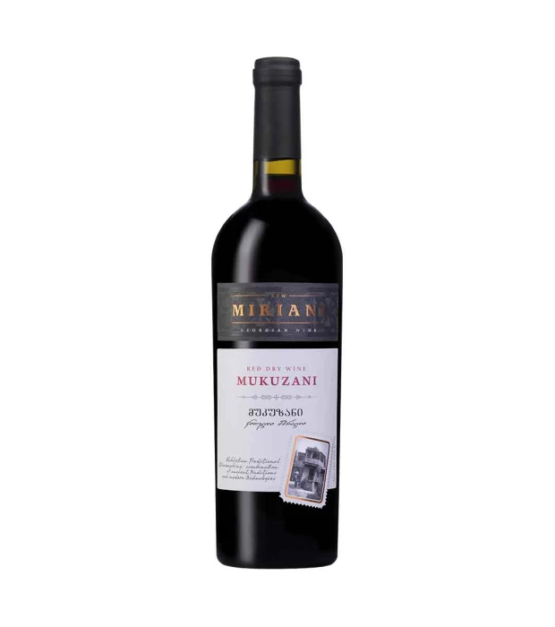 Вино Miriani Мукузані червоне сухе 0,75л 11-12%