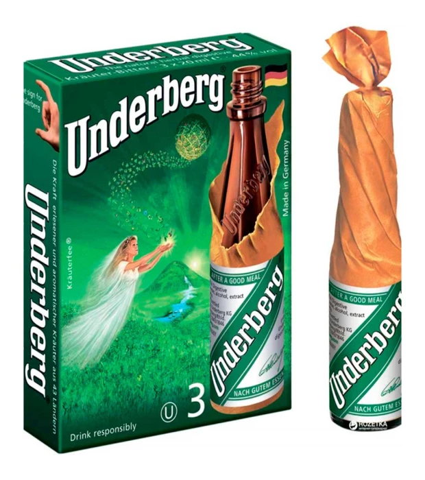 Настойка Underberg 3х 0,02 л 44%