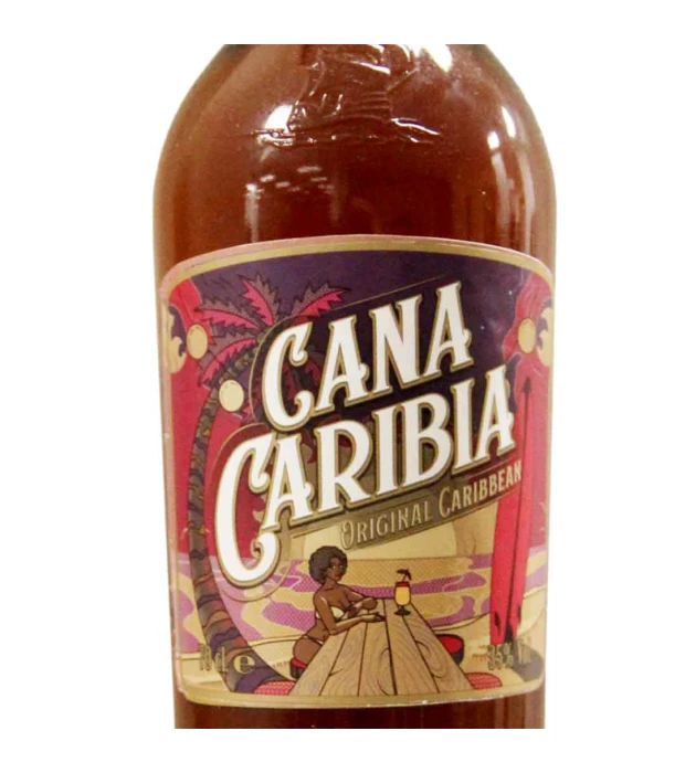 Ром Cana Caribia Black 0,7л 38% купить