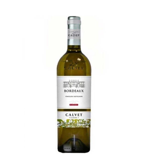 Вино Calvet Sauvignon Blanc Bordeaux белое сухое 0,75л 12%