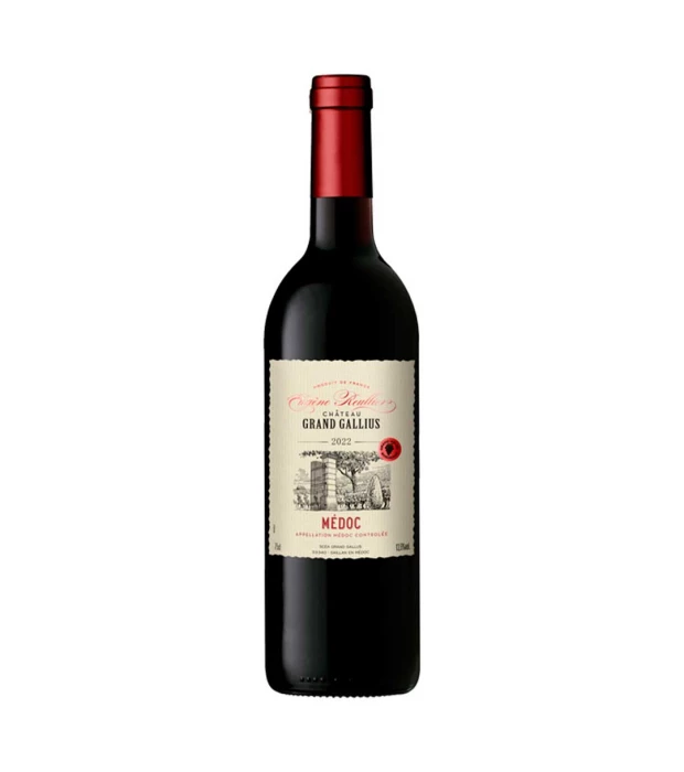 Вино Chateau Medoc Eugene Reiler красное сухое 0,75л 13%