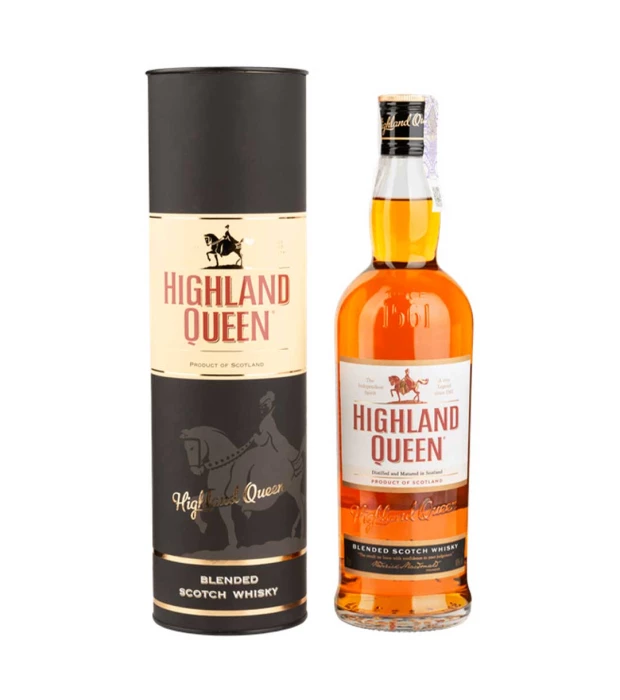 Виски Highland Queen в тубусе 0,7л 40%