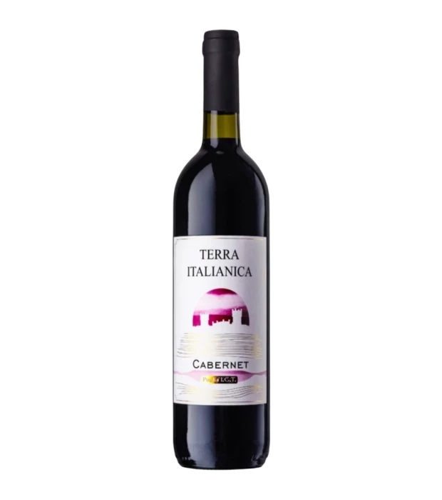 Вино Terra Italianica Cabernet червоне сухе 0,75 л 13%