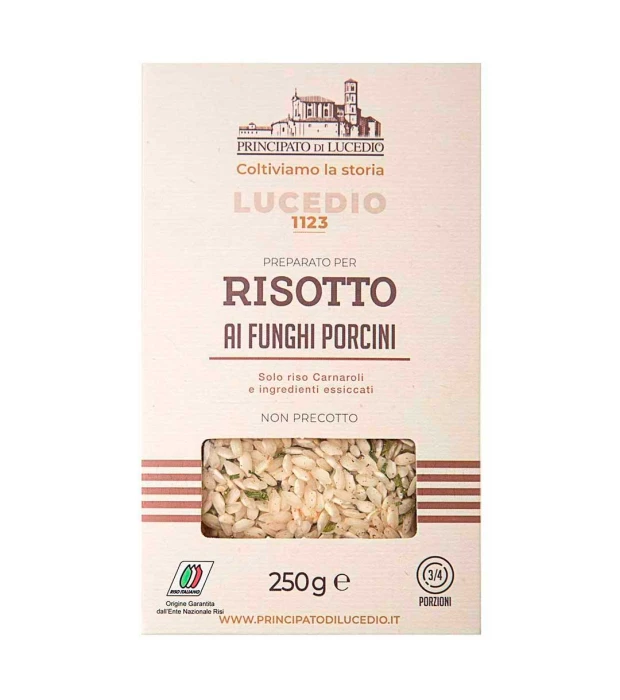 Ризотто с белыми грибами Principato di Lucedio 250г